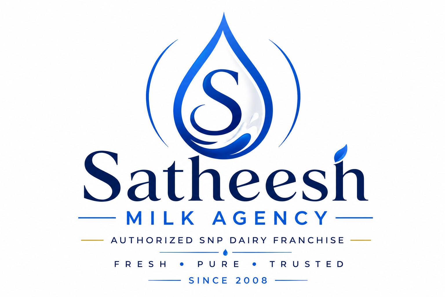 Satheesh Milk Agency logo